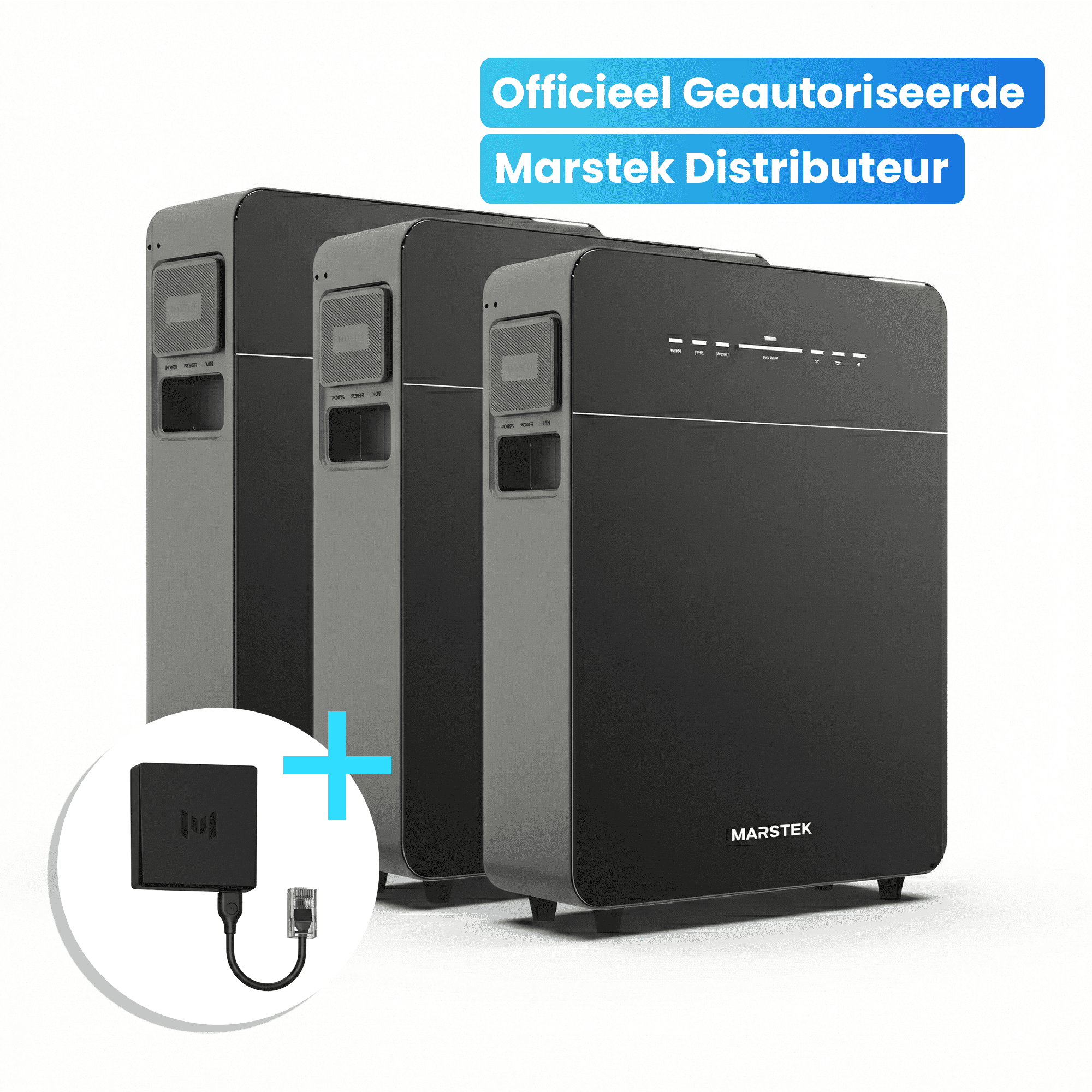 Marstek Venus E 3.0 – Plug & Charge Thuisbatterij 15.36 kWh – Incl. P1 Meter - image 1