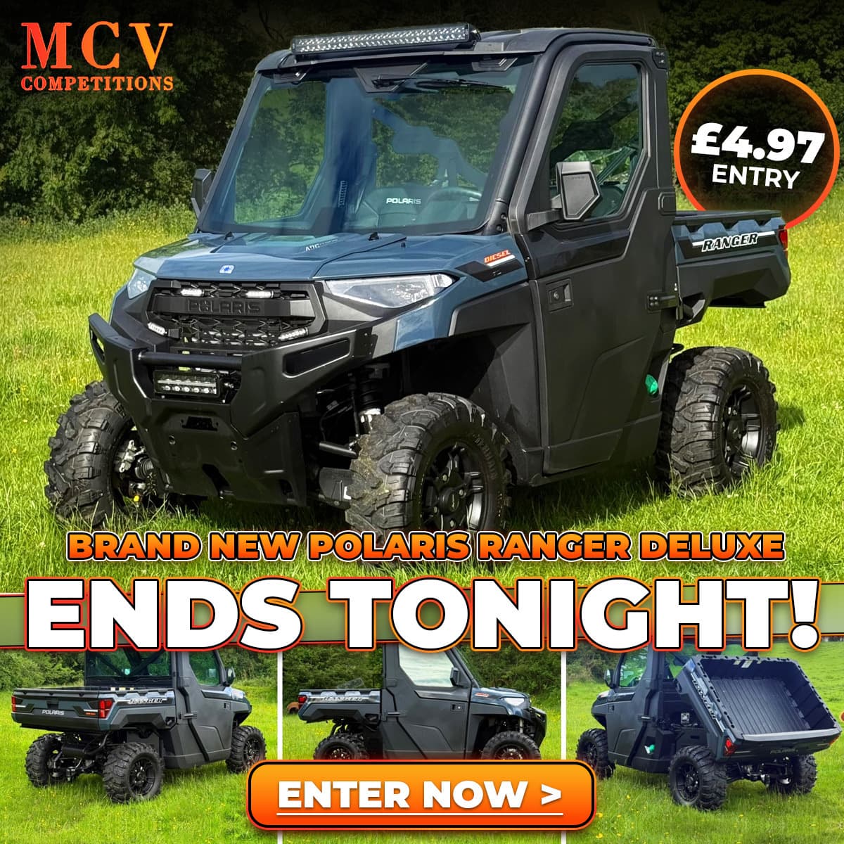 BRAND NEW POLARIS RANGER DIESEL DELUXE - MCV Competitions - image 1