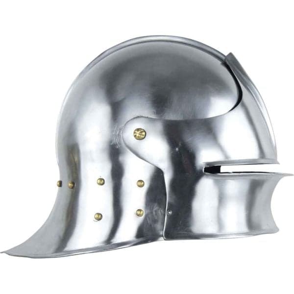 Deep Visored Sallet Helmet - image 1