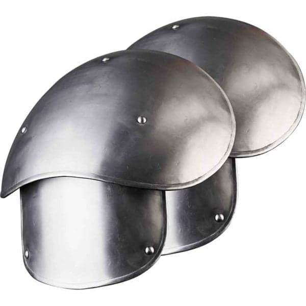Large Steel Elias Spaulders - image 1