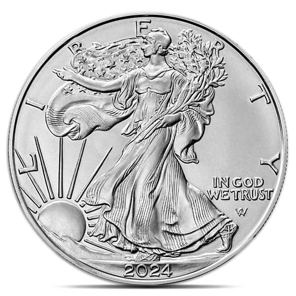 2024 1 oz American Silver Eagle Coin (.999 Pure) - image 1