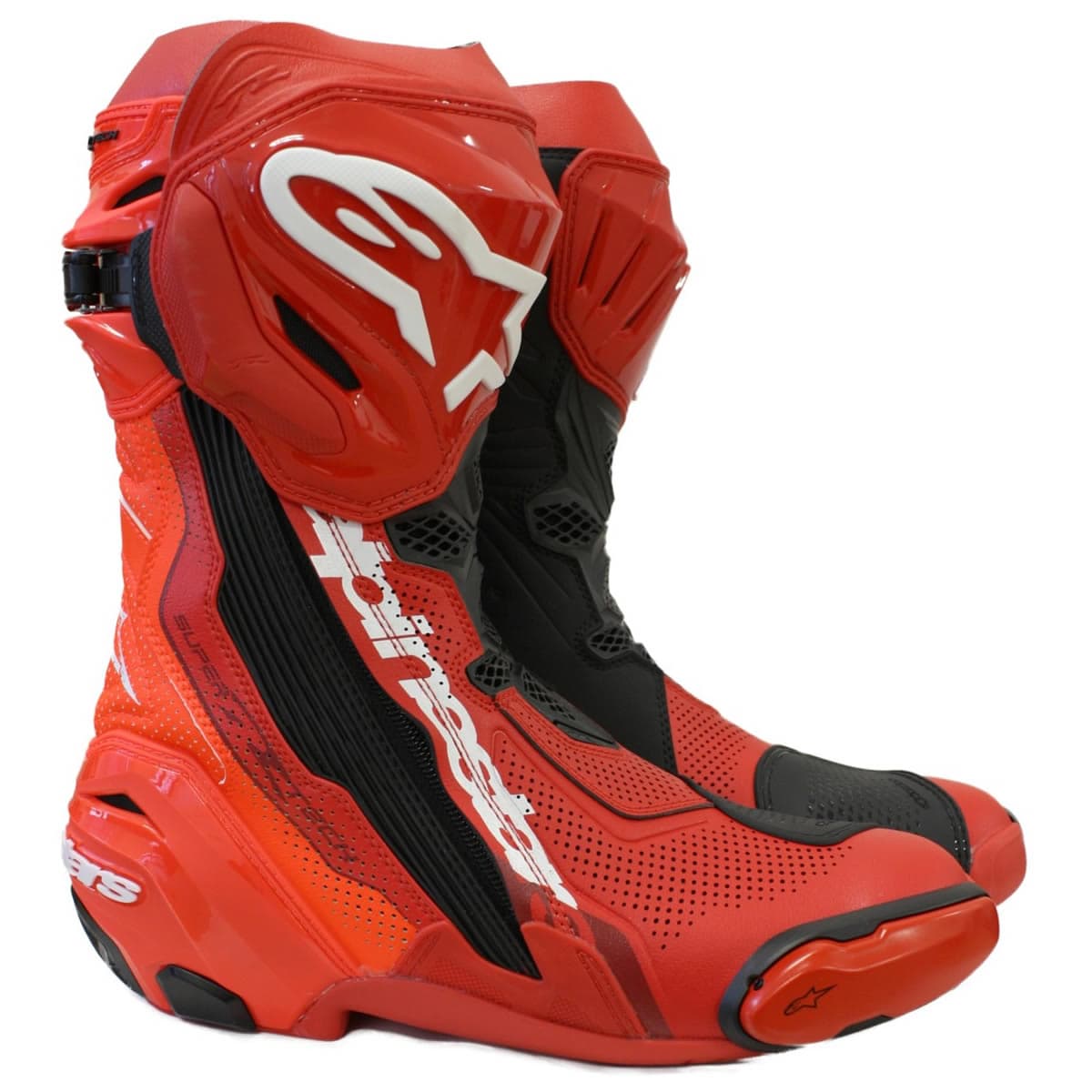 Alpinestars Supertech R Vented Stiefel, rot-fluorot | 44 | 2220121-3029-44 - image 1