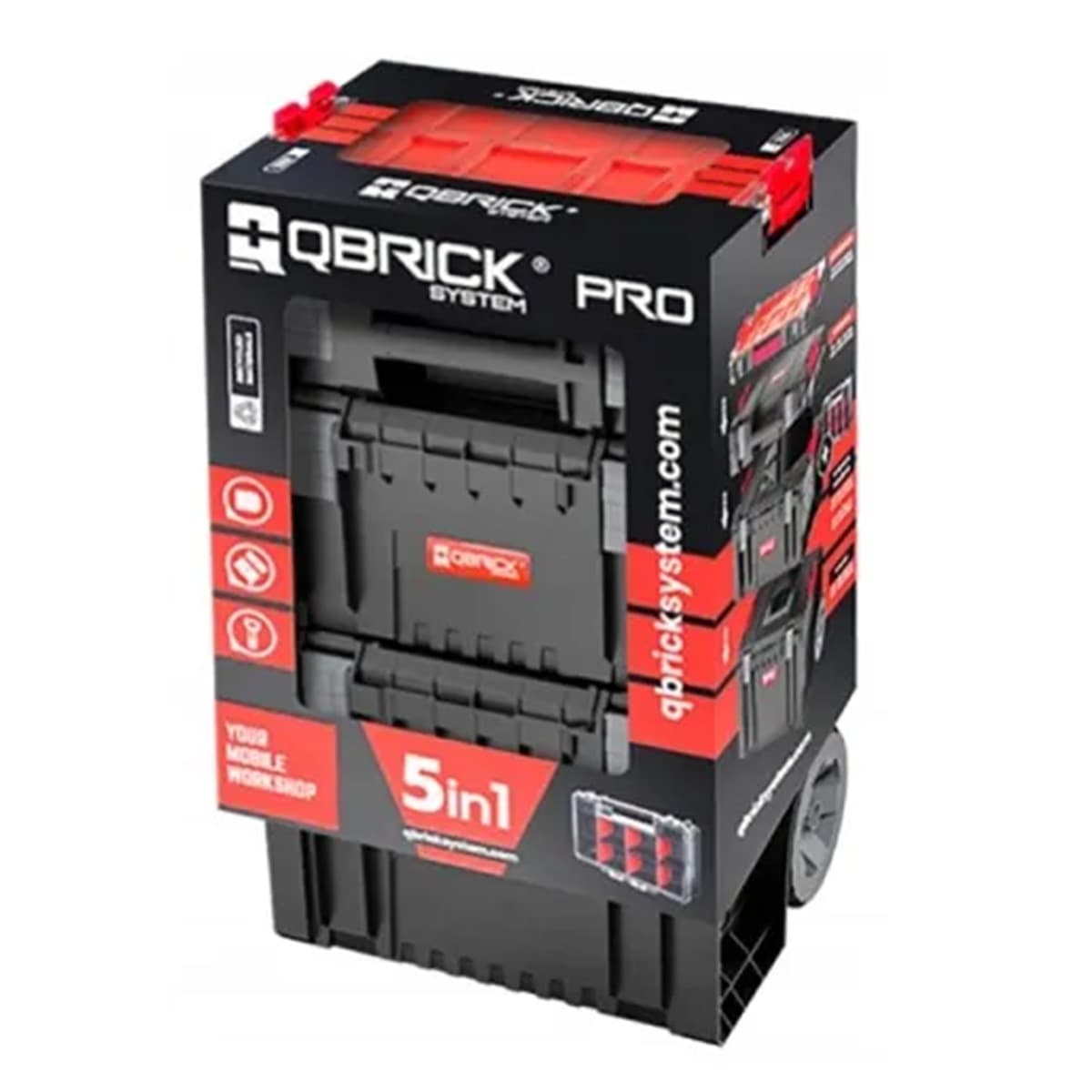 Набір ящиків для інструментів QBRICK SYSTEM PRO SET 5 в 1 - image 1