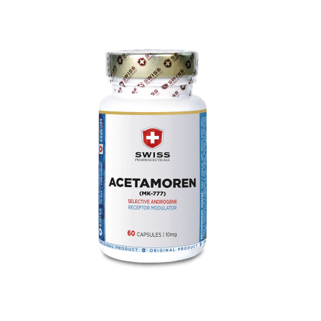 MK-777 Acetamoren 60CPS 10MG HGH IGF1 - SWISS PHARMACEUTICAL - image 1