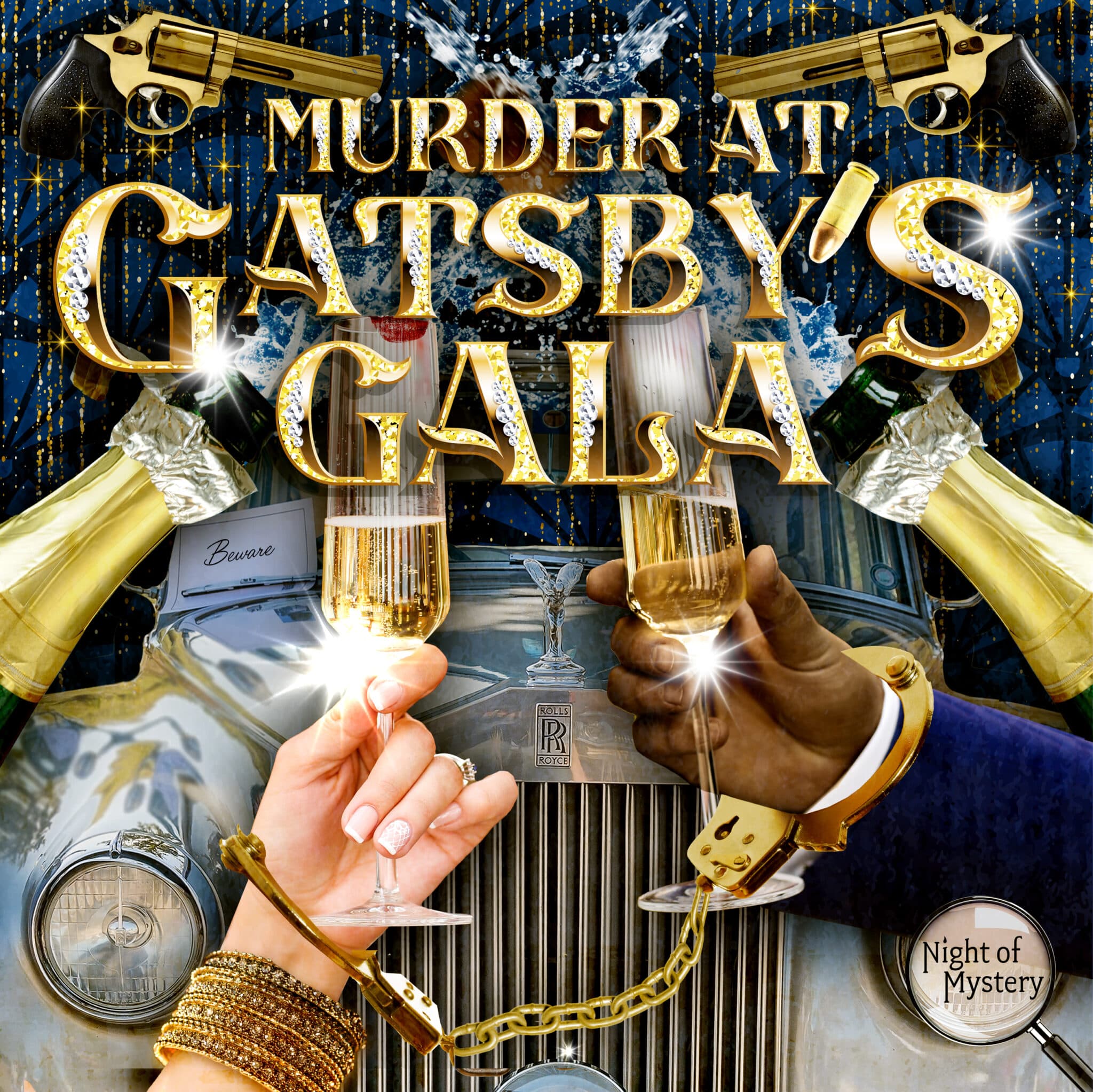Murder At Gatsby’s Gala Murder Mystery Party Game - image 1