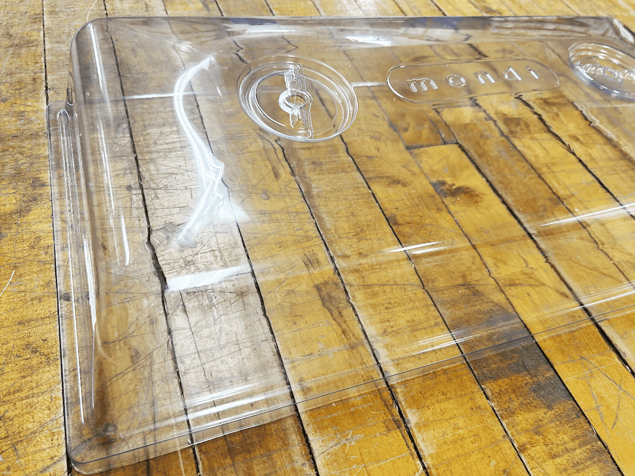 4″ Vented Clear Plastic Dome Covers 6110 - image 1