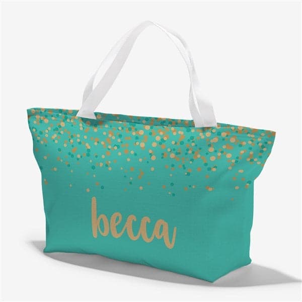 Sparkling Name Personalized Tote Bag - image 1