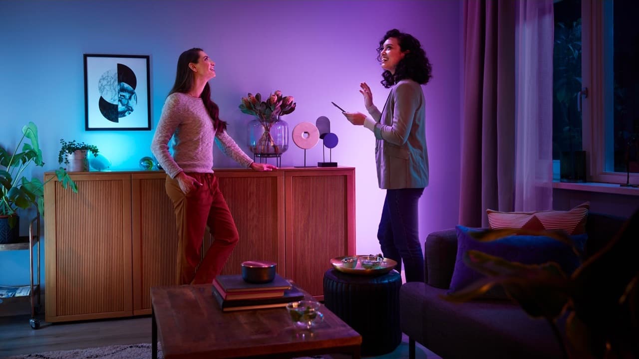 Philips Hue White and Color Ambiance Signe Gradient Floor Lamp - image 1