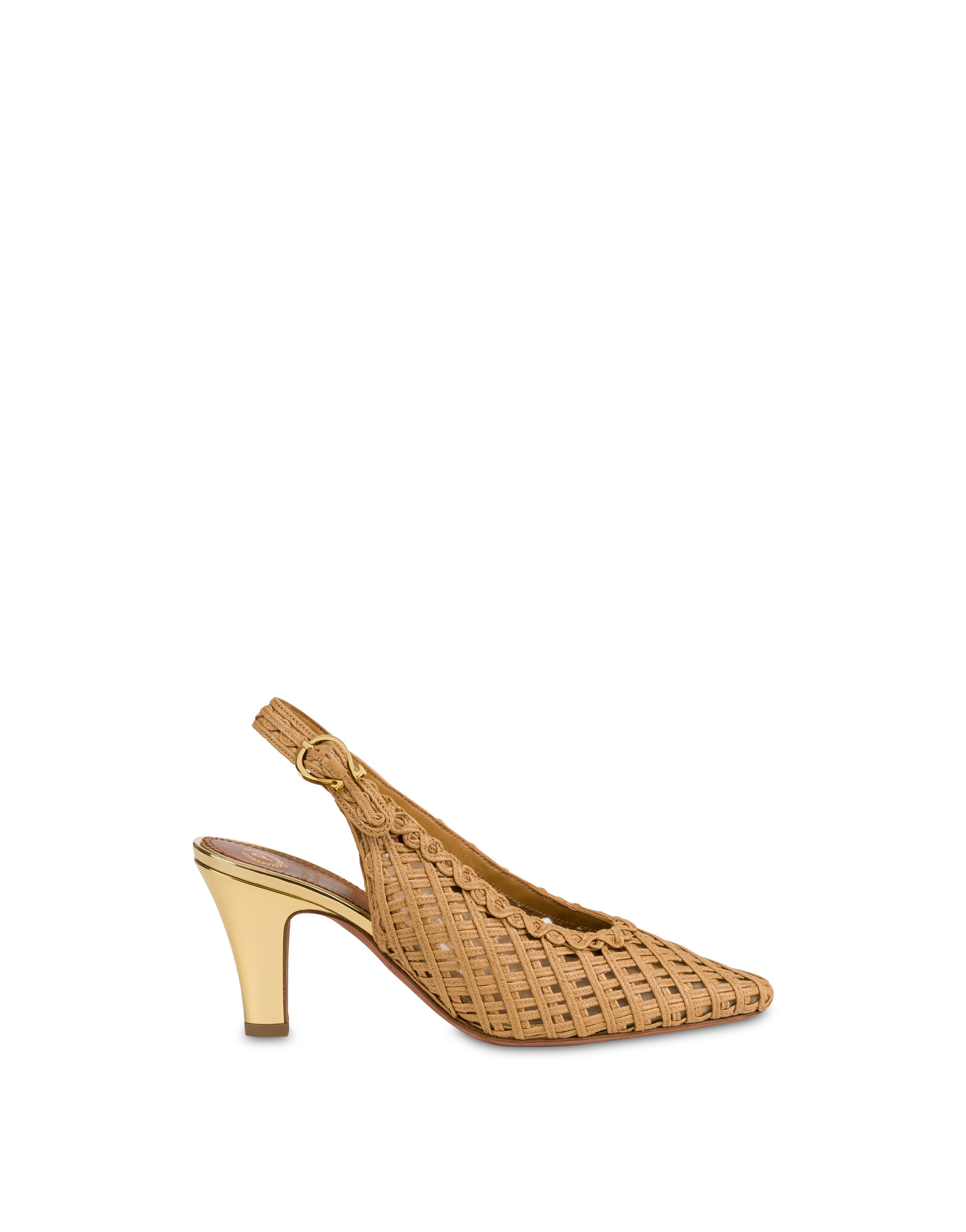 Slingback Muse in Rafia - image 1