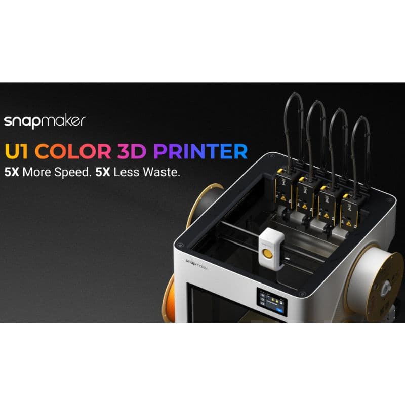 Snapmaker U1 - Impressora 3D de 4 cabeças multi-cor e multi-material - image 1