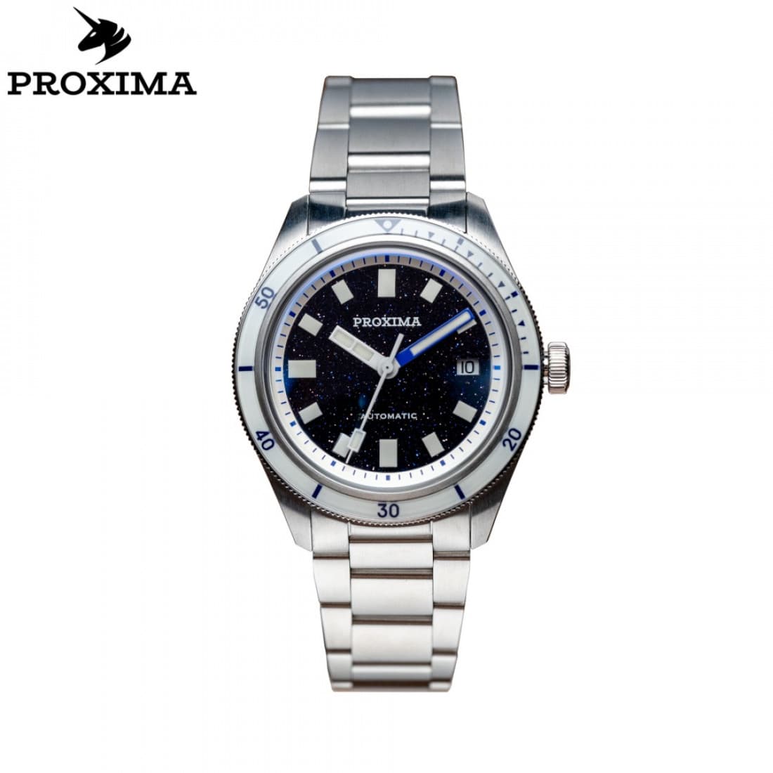 Proxima PX1721 Luxury Diver Watch PT5000 Movement Stainless Steel Sapphire Bezel BGW9 Luminous - image 1