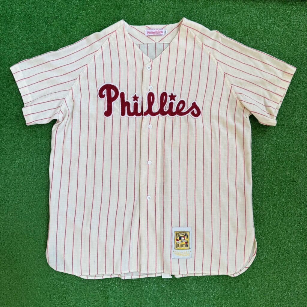 Robin Roberts Philadelphia Phillies Mitchell and Ness Authentic MLB Jersey Size XXL - image 1