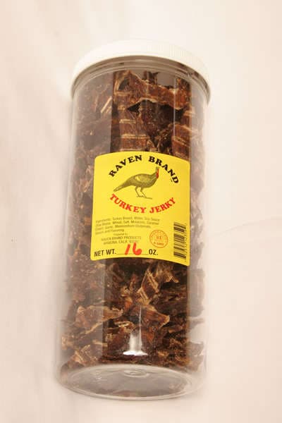 Turkey Jerky Canister Pieces 16 oz - image 1