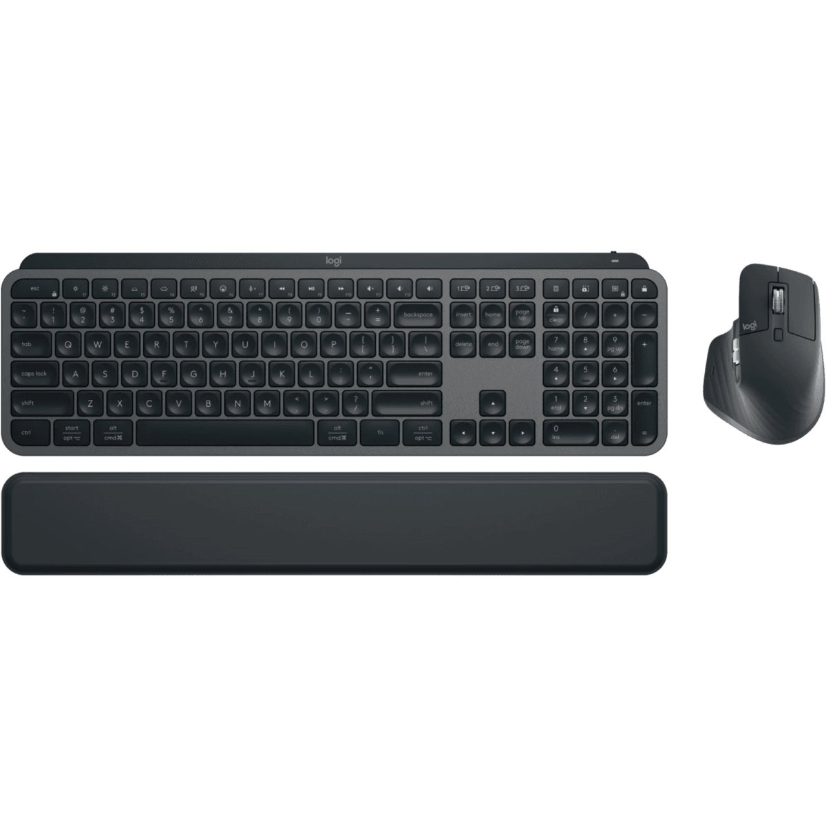 Logitech MX Keys S Combo Graphite Keyboard and Mouse Set - image 1