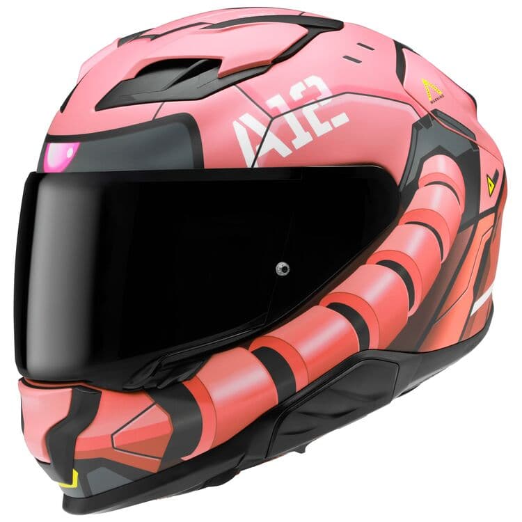 HJC F71 Zaku Full Face Helmet Red/Black SM - image 1