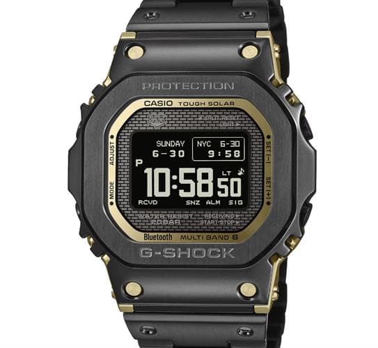 Casio G-Shock GMW-BZ5000BD-1 Steel 2-Tone Black Wristwatch - image 1