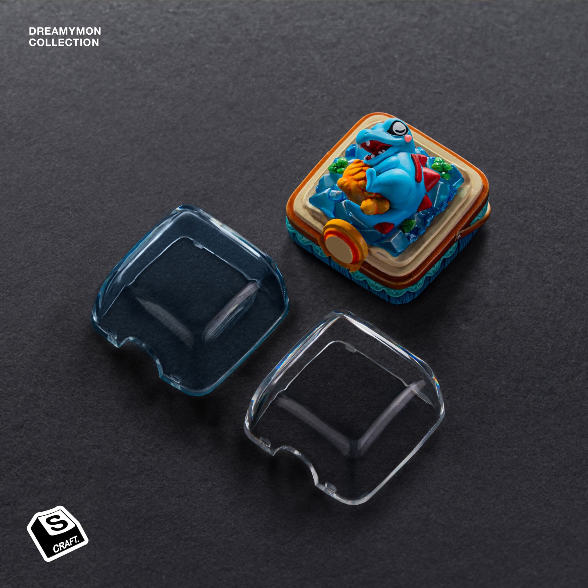 Dreamy Totodile Keycap - image 1