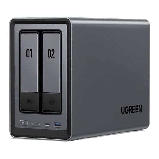 UGREEN NASync DXP2800 2 Bay Desktop NAS Enclosure 2.5"/3.5" HDD/SSD - image 1