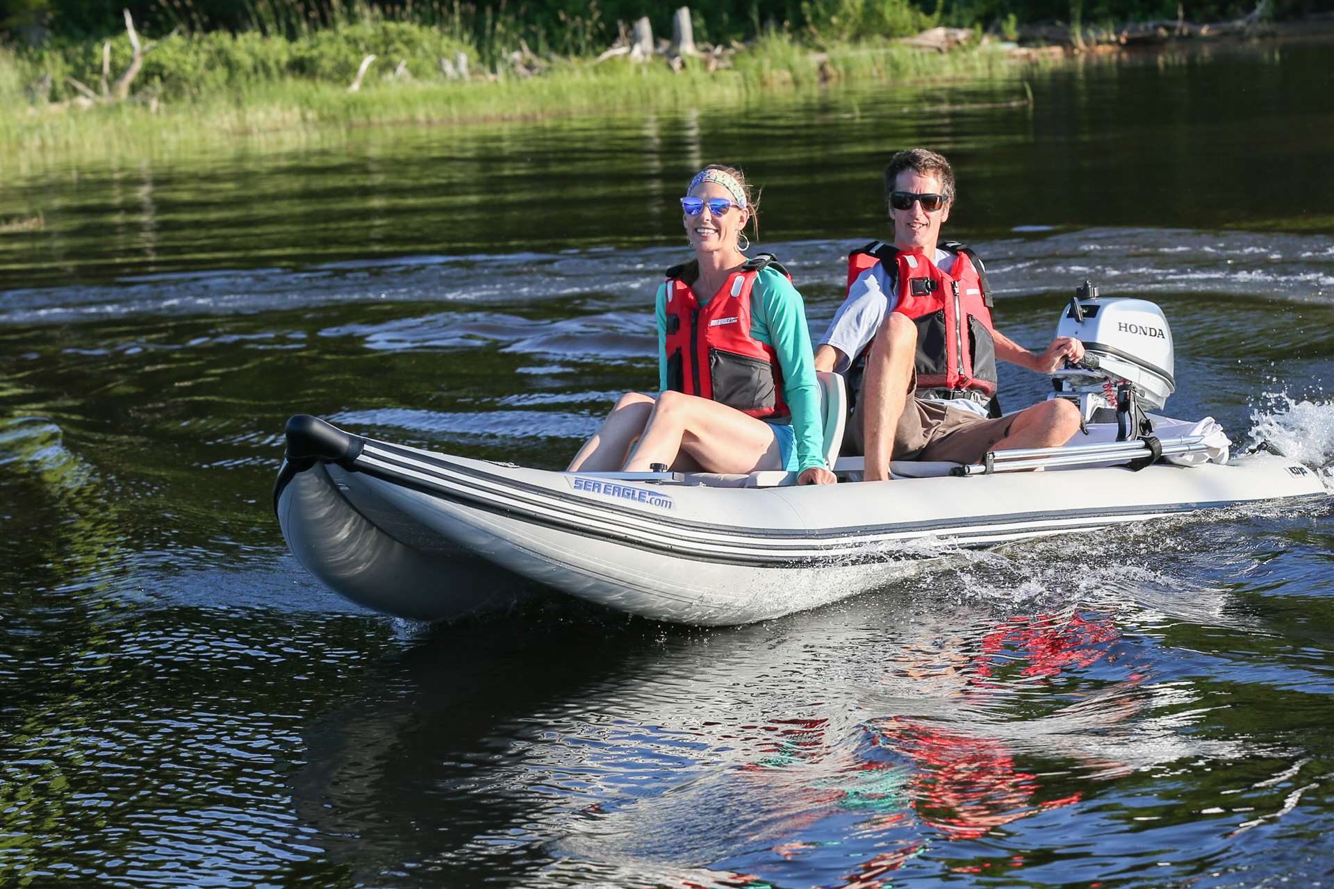 Sea Eagle 437ps Paddleski™ Inflatable Catamaran Boat - image 1