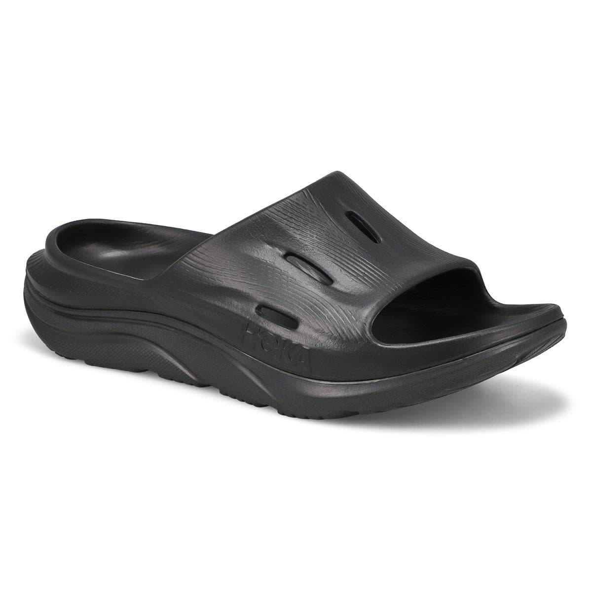 HOKA Men's Ora Recovery Slide 3 Sandal - Black/Black - image 1