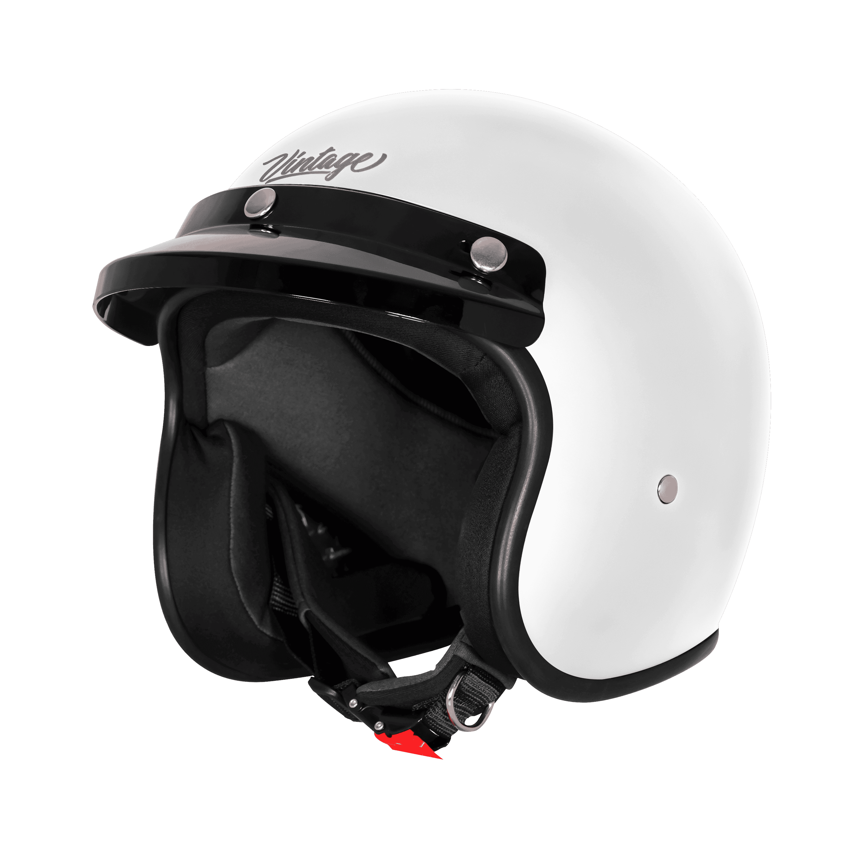 SBH-66 P VINTAGE WITH PEAK GLOSSY WHITE - image 1