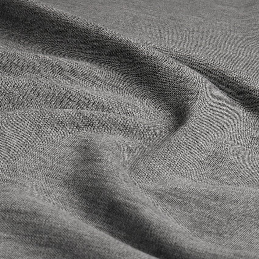 Merino Jersey 100 % Wolle | grau meliert - image 1