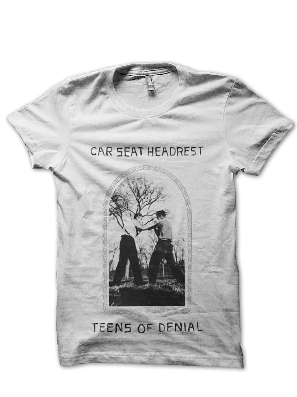 Car Seat Headrest T-Shirt - white / - image 1