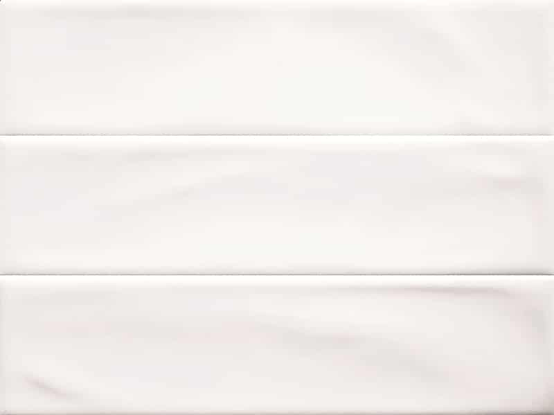 Subway White Wavy Matt Ceramic Wall Tile 2599 - image 1