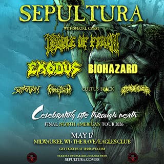 Celebrating Life Through Death Final North American Tour 2026 - image 1