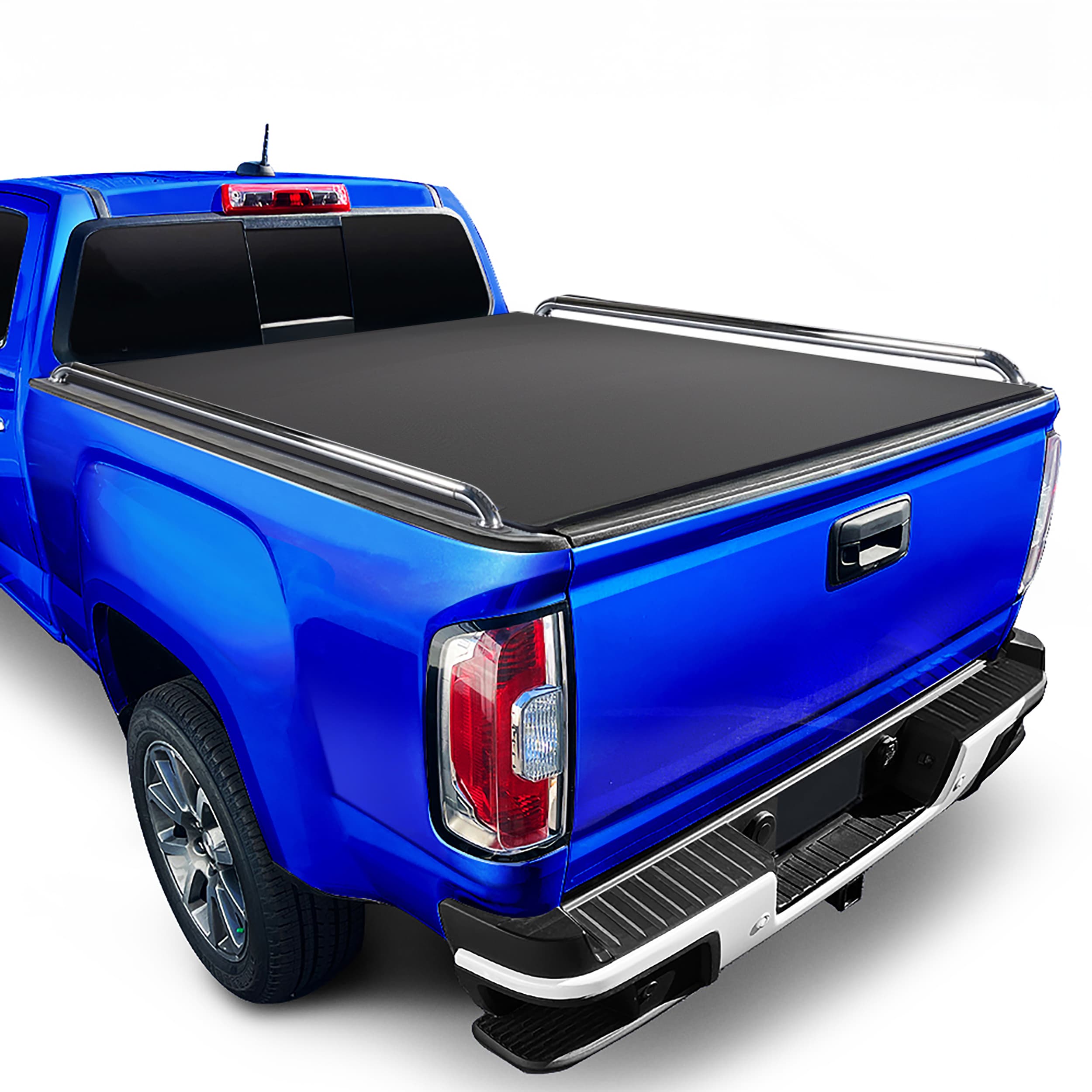 TYGER T2 Low Profile Soft Roll-up Tonneau Cover for 2023-2026 Chevy Colorado & GMC Canyon 5'1" Bed - image 1