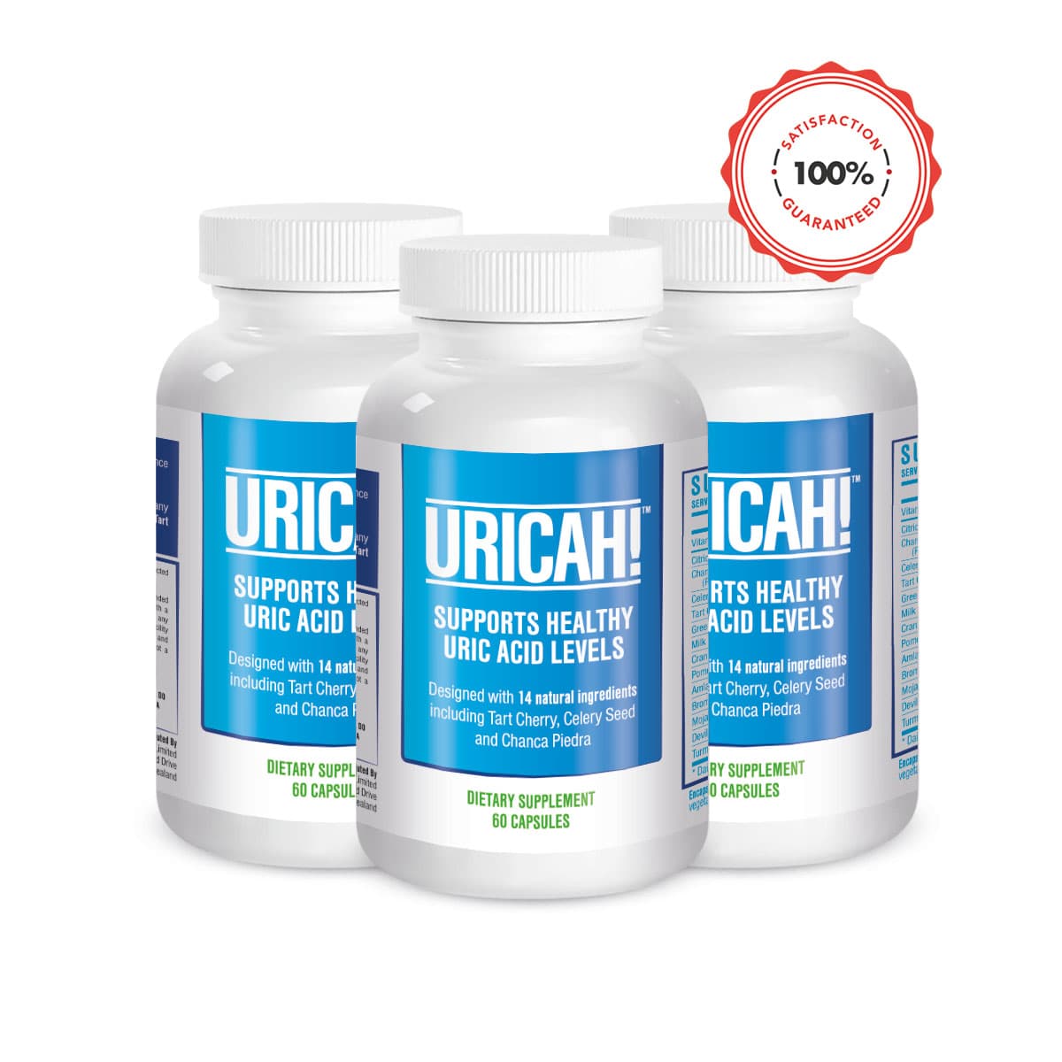 URICAH! Uric Acid Support – 3 Months Supply - image 1