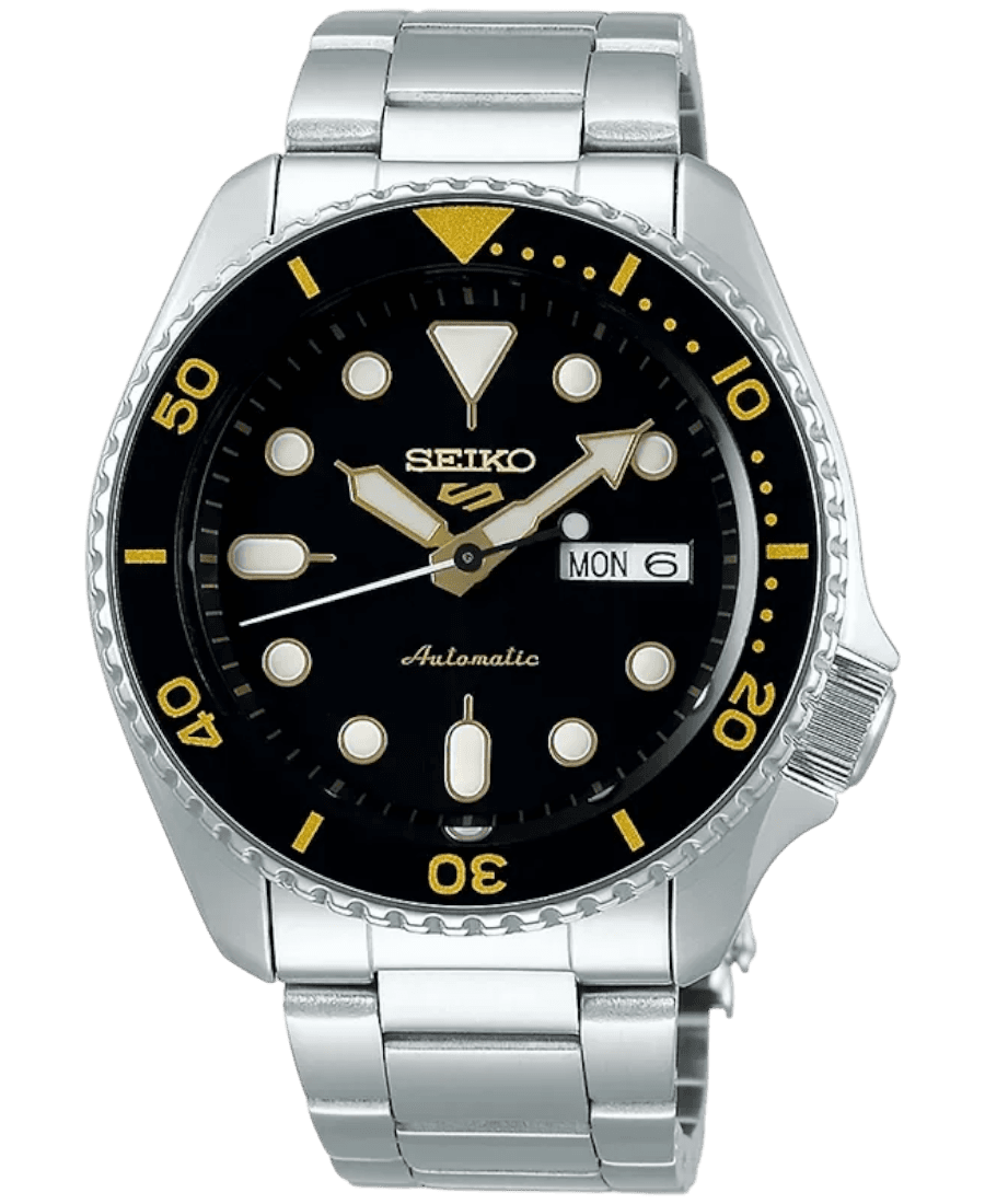 SEIKO 5 Sports Automatisk Svart/Stål 43 mm - image 1