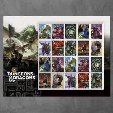 Dungeons & Dragons Forever Stamps, Pane of 20 - image 1