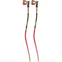LEKI WCR SG/DH 3D Ski Poles - Red Yellow Fluo Black - image 1