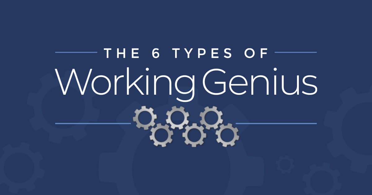 The Six Types of Working Genius - image 1
