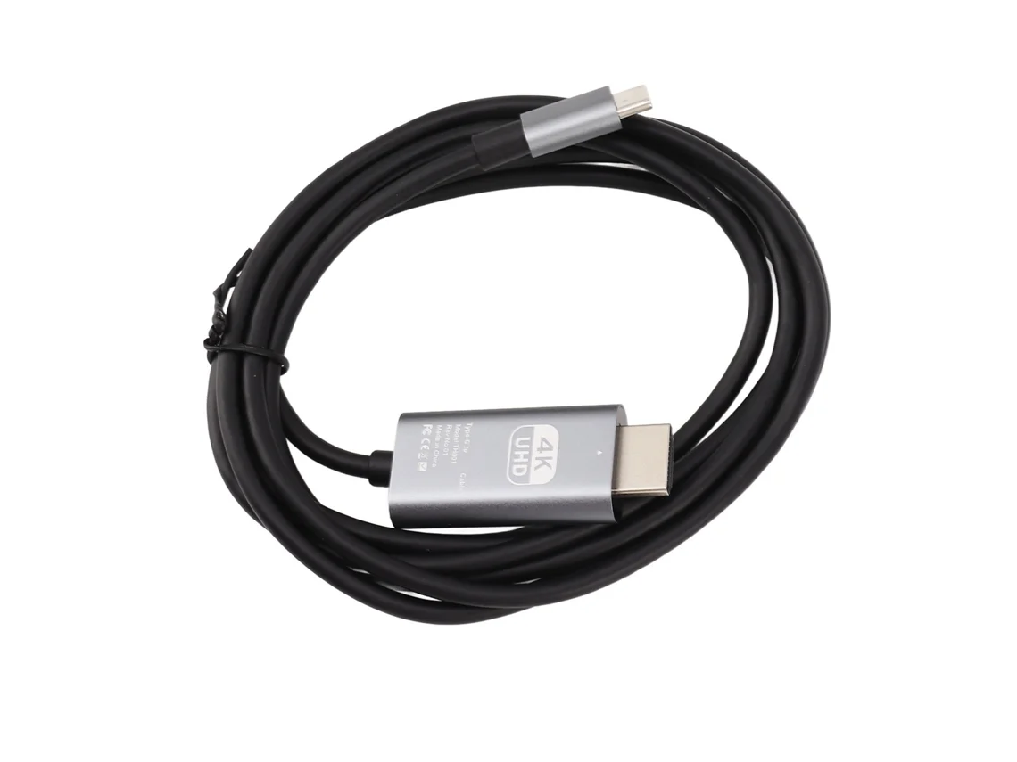 Cabo USB-C para HDMI 4K 30Hz Plug and Play - image 1
