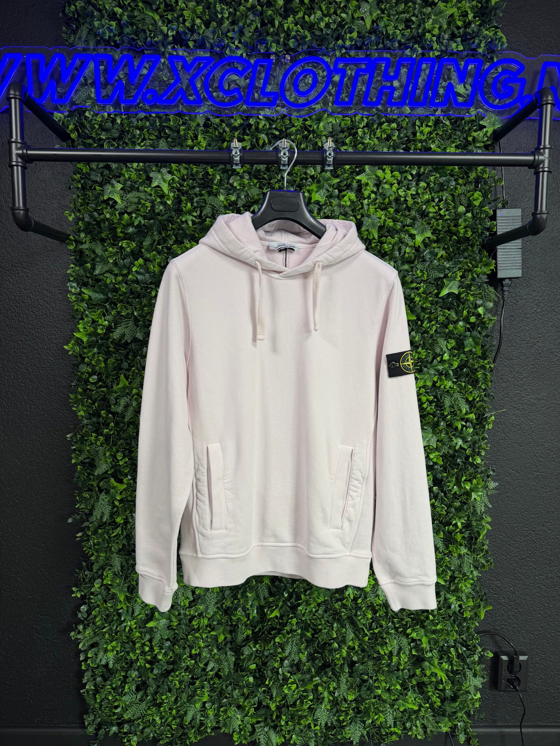 STONE ISLAND COTTON HOODED SWEATSHIRT - image 1
