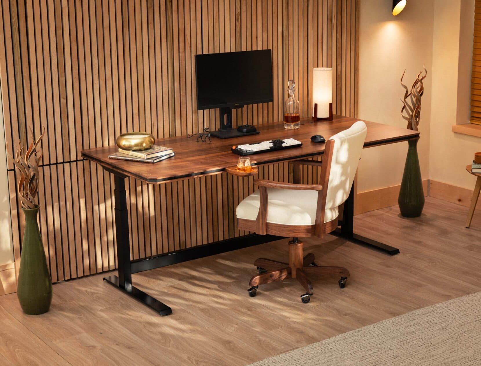 Wyrmwood Modular Desk Executive 78" x 36" with center recess - image 1