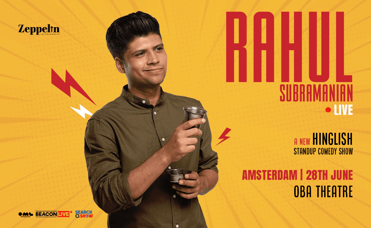Rahul Subramanian - Live in Amsterdam - image 1