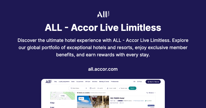 ALL - Accor Live Limitless - image 1