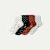 Women's Ruffle Rib Quarter Sock 4-Pack - Polka Dot Mix - image 1