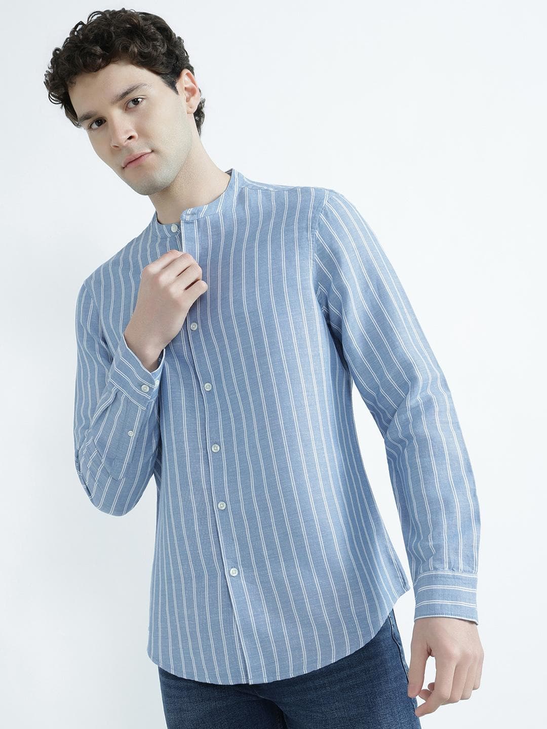 Marks & Spencer Men Linen Shirt - image 1