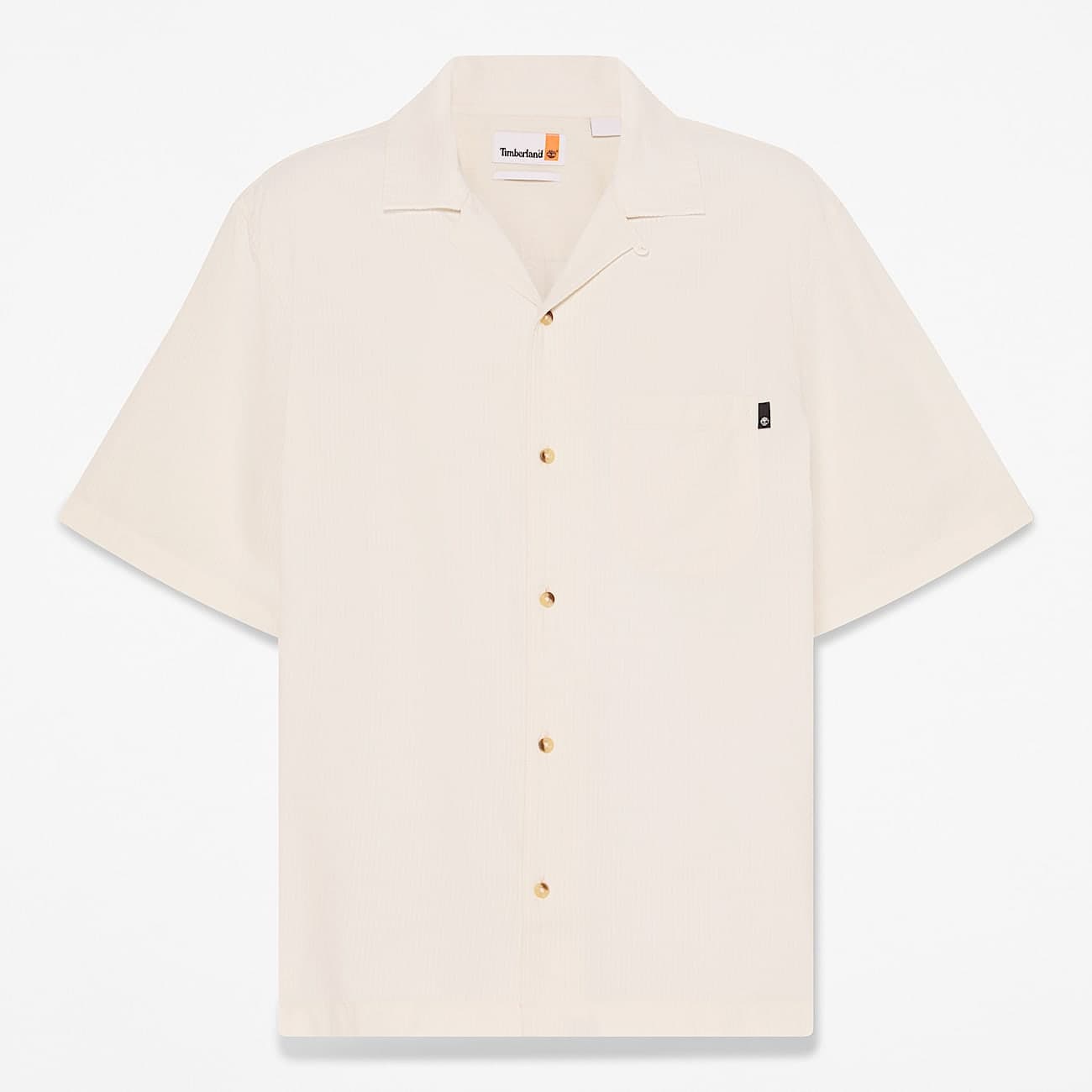 Men's Short-Sleeve Seersucker Resort Shirt - image 1