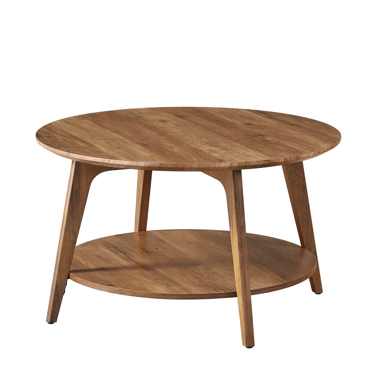 Maklena Coffee Table With 2-Tier Storage Shelves - image 1