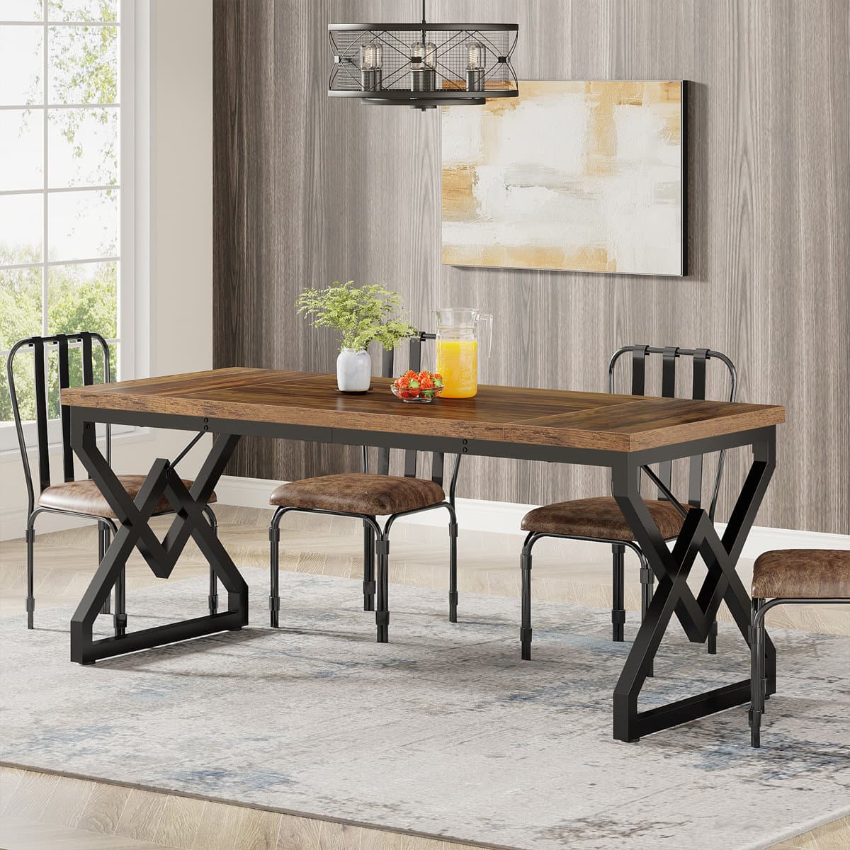 Ramapo Metal Base Computer Desk - image 1