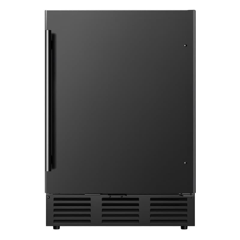 Euhomy 23.5'' W 180 Cans 5 Cu Ft Beverage Refrigerator - Freestanding/Built-In/Under Counter Cooler With Commercial-Grade Stainless Steel Door & Reversible Handle, Stores Beer, Wine, Drinks - image 1