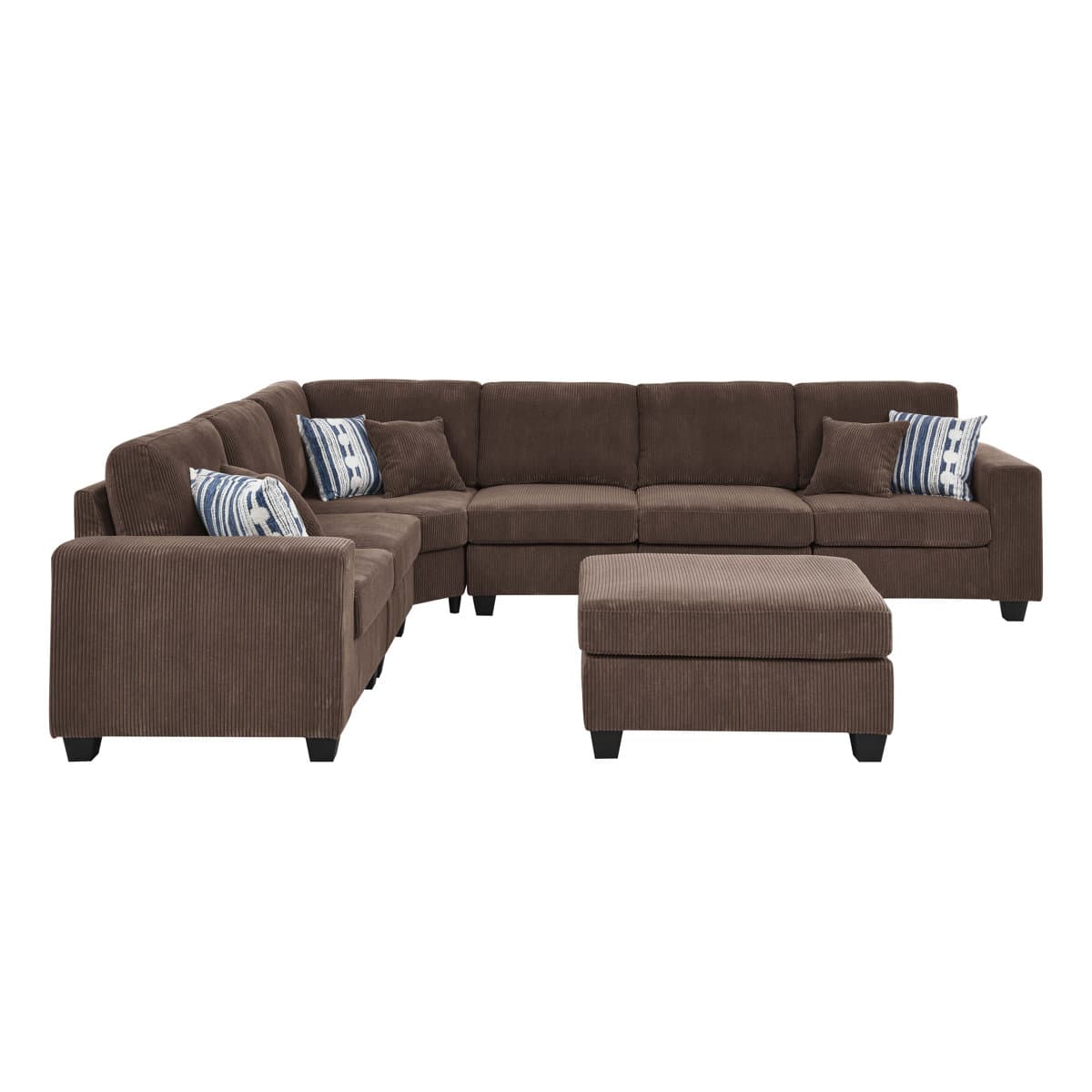 Erstonia Sectional With Ottoman - image 1