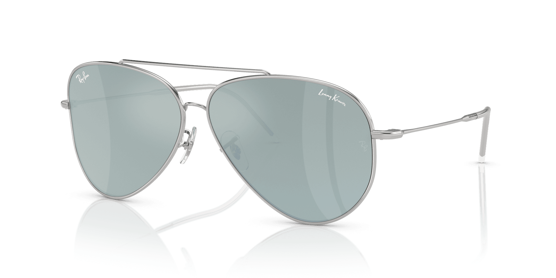 Ray-Ban RBR0101S Lenny Kravitz X Aviator Reverse Sunglasses - image 1