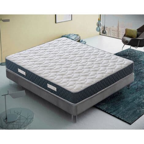 Matelas 140x190 à mémoire de forme ILOVESLEEP Olympe - Made in Italy - 11 zones différenciées - 21cm de hauteur - image 1