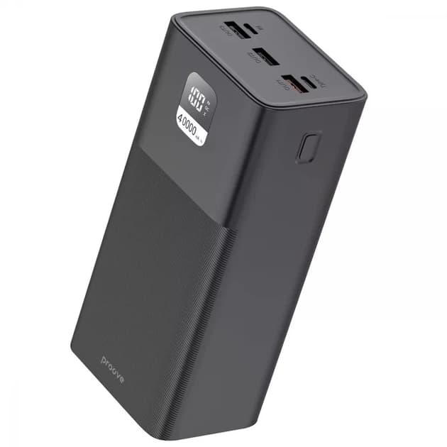 Портативний акумулятор Proove Giant 100W 40000mAh Black (PBGI99320001) - image 1